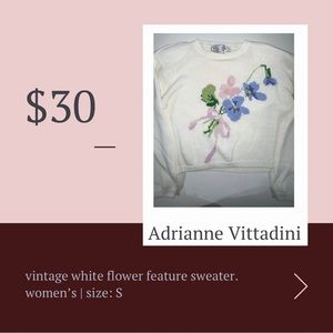 vintage aesthetic knit sweater